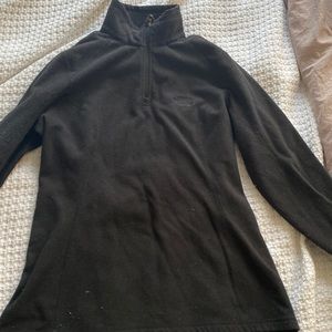 Northface 1/4 zip fleece pullover. Women’s Small. Black